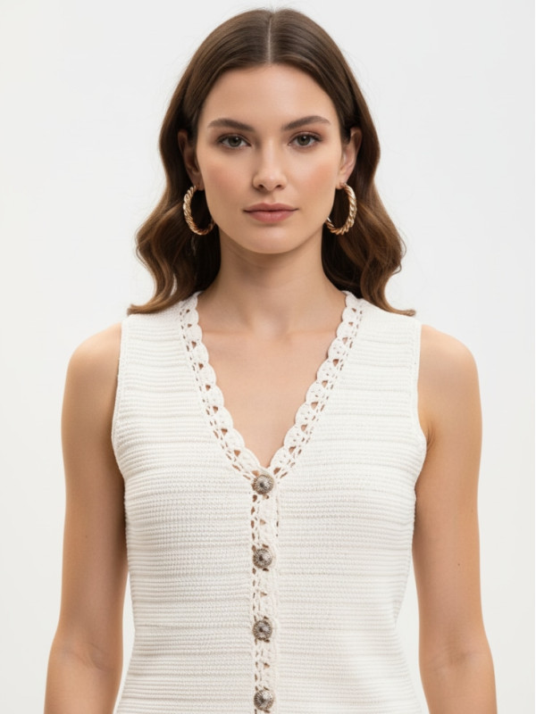 Жилет / Пергамент 261TP3077