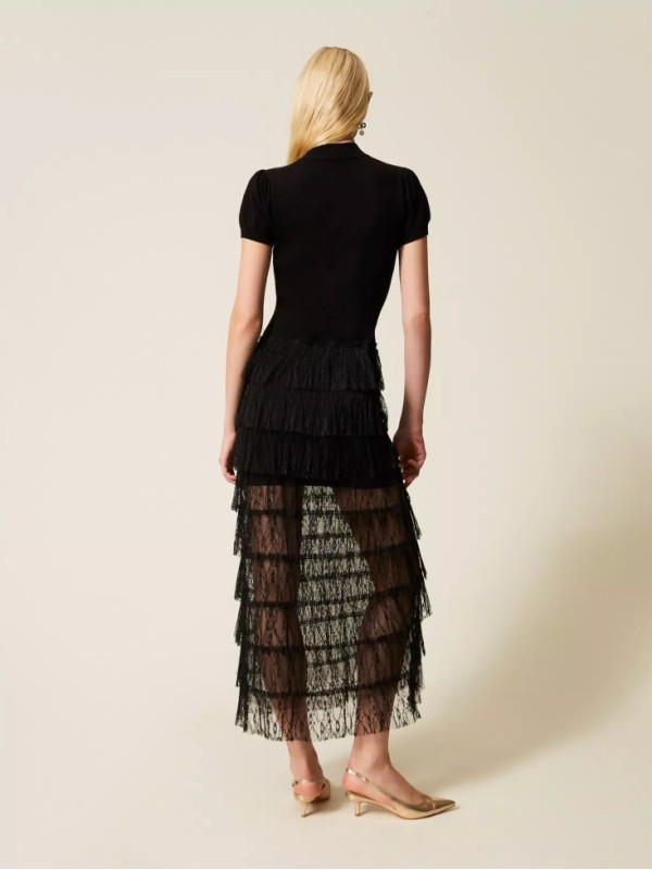 Довга сукня / Чорний 261TP3163