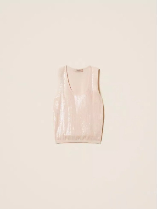 Топ з паєток / Рожевий пісок