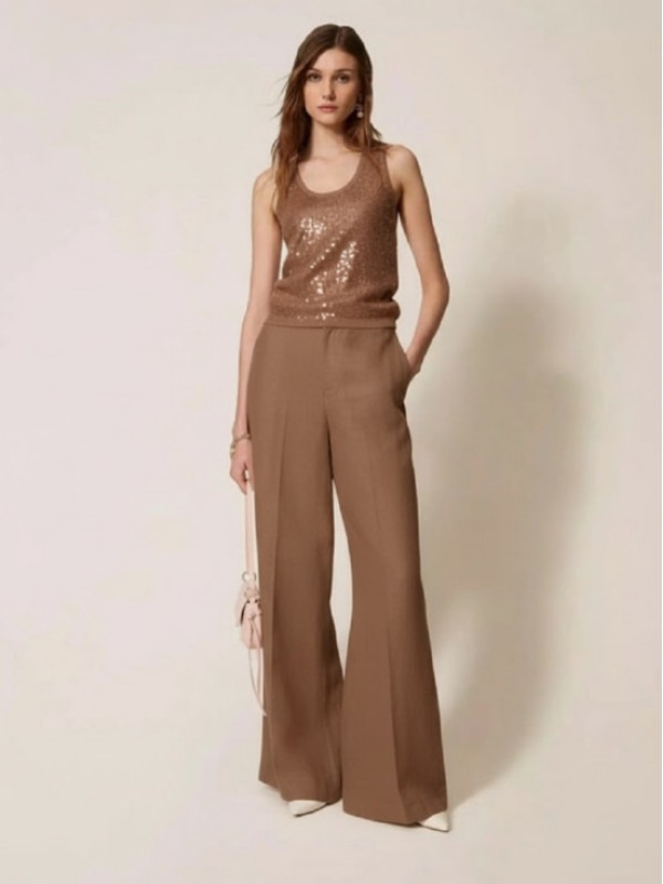 Топ з паєток / Мокка мус