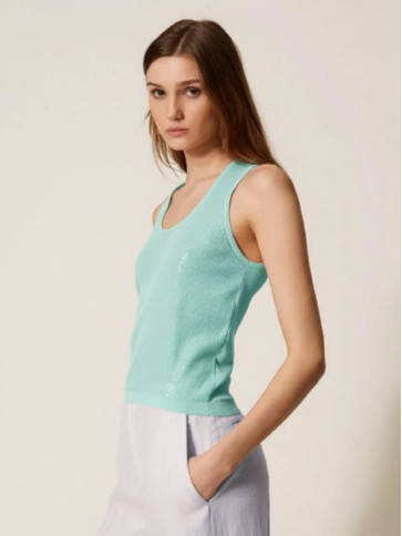 Топ з паєток / Аква