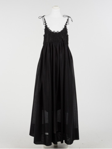 Сукня з мереживом / Чорний