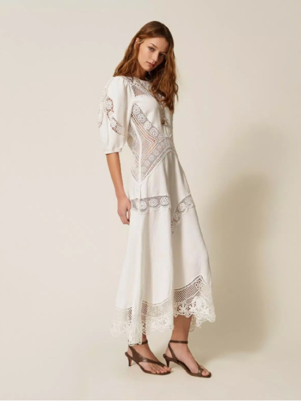 Довга сукня / Білий 261TT2240