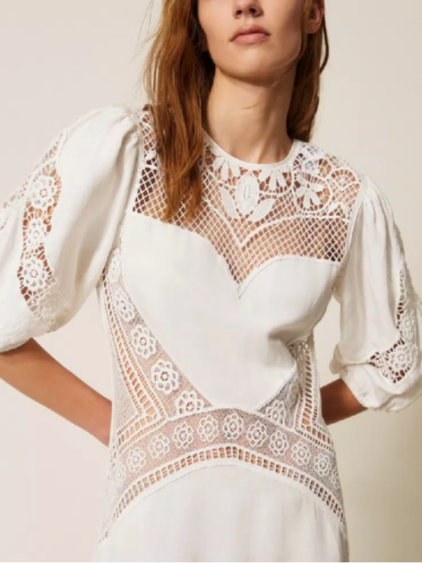 Довга сукня / Білий 261TT2240