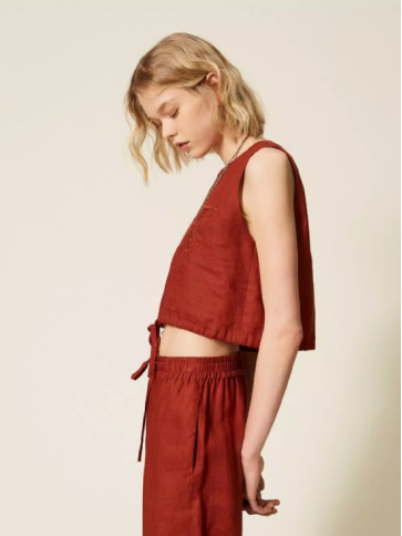 Топ / Коричнева хна