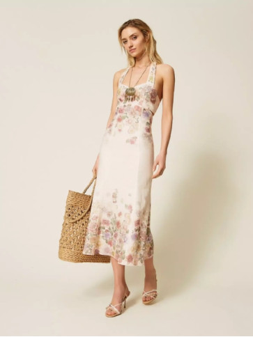 Сукня / Квіти пастельний кольорів
