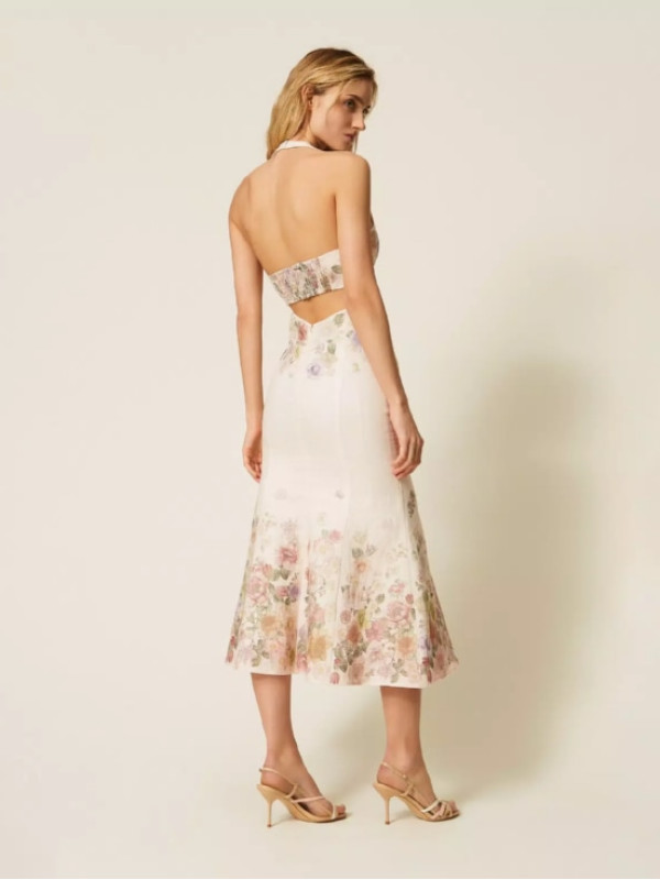 Сукня / Квіти пастельний кольорів 261TT2570