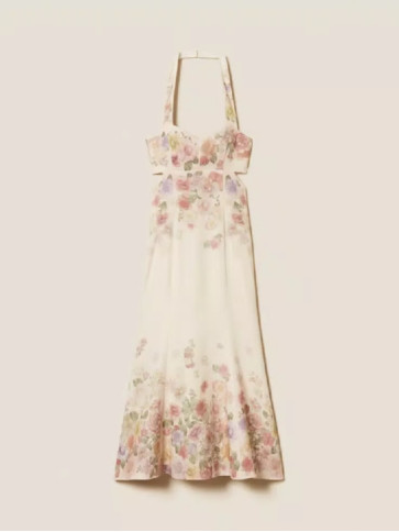Сукня / Квіти пастельний кольорів