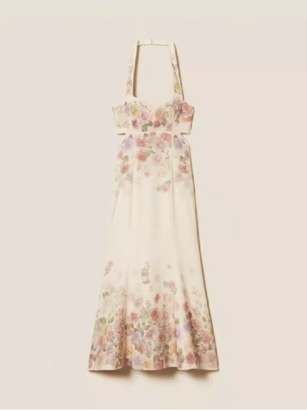 Сукня / Квіти пастельний кольорів 261TT2570