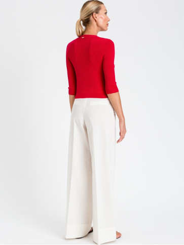 Кардіган / Червона помада