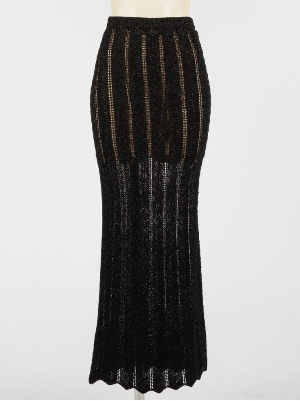 Спідниця / Чорний люрекс 261TT3323