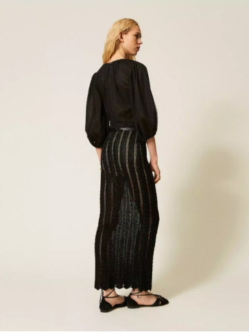 Спідниця / Чорний люрекс
