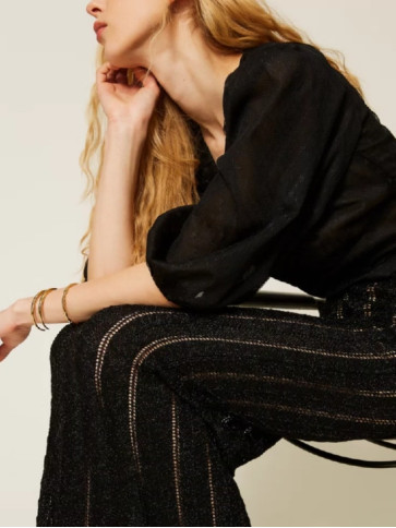 Спідниця / Чорний люрекс